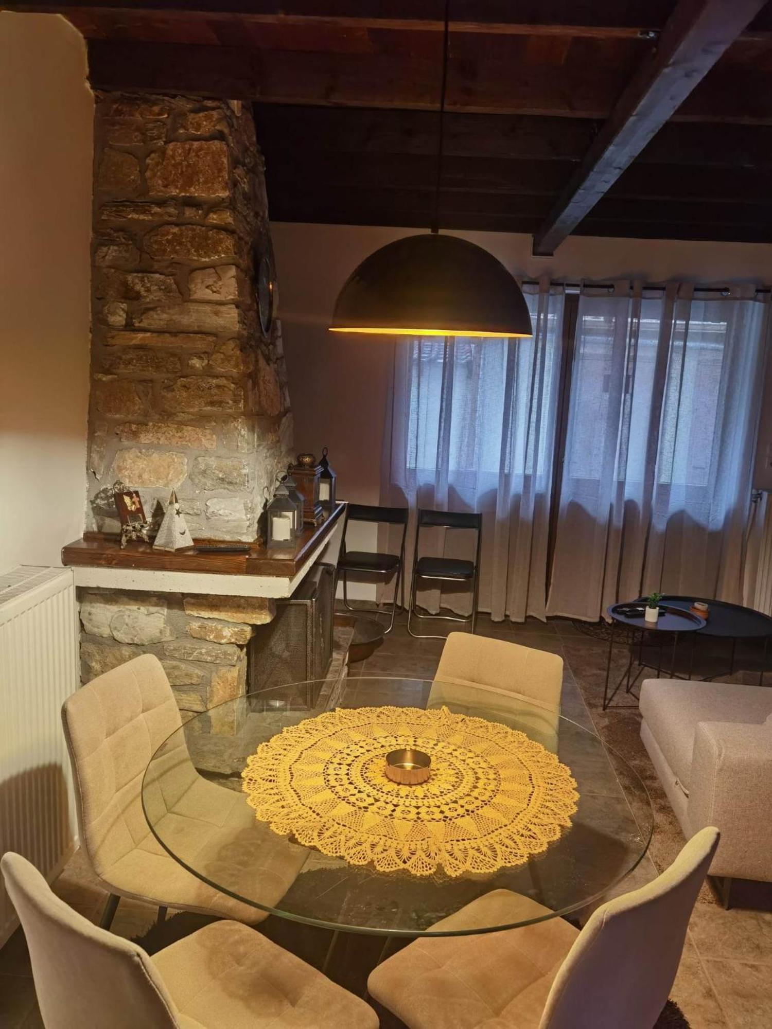 Traditional Stone Cottage In Palio Elatohori المظهر الخارجي الصورة